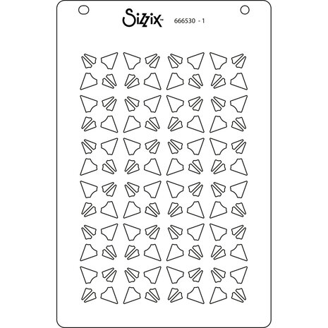 Sizzix Layered Stencils Geo Crystals (4pcs) (666530) (DISCONTINUED) Sizzix Layered Stencils Geo Crystals (4pcs) (666530) (DISCONTINUED)