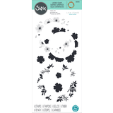 Sizzix Layered Stamps by Lisa Jones Botanic Wreath (6pcs) (666526) (DISCONTINUED)