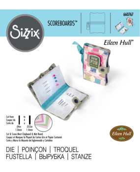 Sizzix ScoreBoards Die by Eileen Hull Needle Book (660767) (DISCONTINUED)