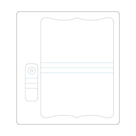 Sizzix ScoreBoards Die by Eileen Hull Needle Book (660767) (DISCONTINUED)