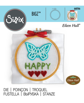 Sizzix Bigz Die by Eileen Hull Embroidery Hoop (660766) (DISCONTINUED) Sizzix Bigz Die by Eileen Hull Embroidery Hoop (660766) (DISCONTINUED)