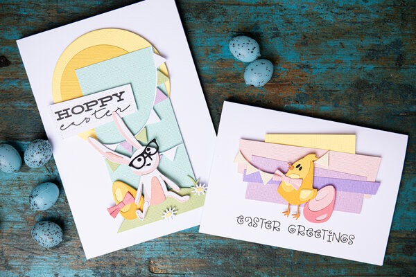 Sizzix Thinlits Die by Tim Holtz Vault Bunny + Chick (17pcs) (666561)