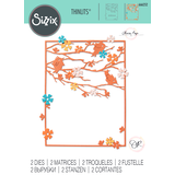 Sizzix Thinlits Die by Olivia Rose Woodland Cardfront (2pcs) (666252) (DISCONTINUED) Sizzix Thinlits Die by Olivia Rose Woodland Cardfront (2pcs) (666252) (DISCONTINUED)