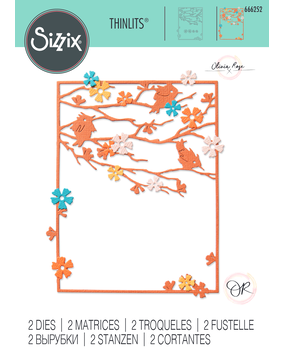 Sizzix Thinlits Die by Olivia Rose Woodland Cardfront (2pcs) (666252) (DISCONTINUED) Sizzix Thinlits Die by Olivia Rose Woodland Cardfront (2pcs) (666252) (DISCONTINUED)