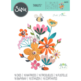 Sizzix Thinlits Die by Debi Potter Fabulous Bold Flora (16pcs) (666255) Sizzix Thinlits Die by Debi Potter Fabulous Bold Flora (16pcs) (666255)