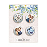 LemonCraft Hope Buttons/Badge (4pcs) (LEM-HOPE-04) (OUTLET) LemonCraft Hope Buttons/Badge (4pcs) (LEM-HOPE-04) (OUTLET)