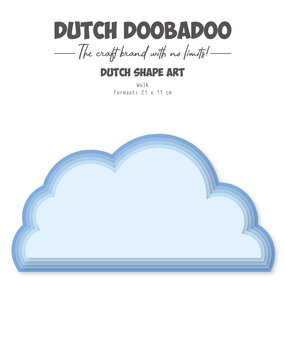 Dutch Doobadoo Dutch Shape Art A5 Cloud (470.784.290) (DISCONTINUED)