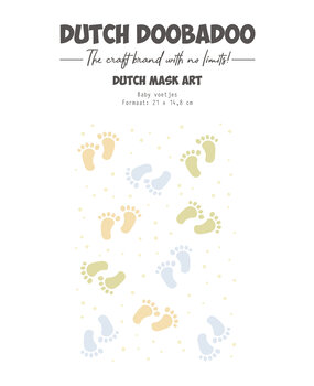 Dutch Doobadoo Dutch Mask Art A5 Baby Feet (470.784.292) (DISCONTINUED)