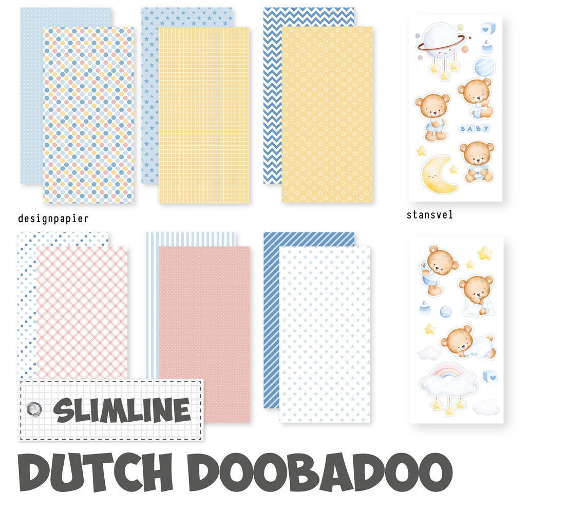 Dutch Doobadoo Crafty Kit Slimline Baby Boy (473.005.056) (OUTLET) Dutch Doobadoo Crafty Kit Slimline Baby Boy (473.005.056) (OUTLET)