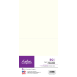 Crafter's Companion Card & Envelopes 7x7 Inch Ivory (50pcs) (CC-IVCBEN-7x7) (DISCONTINUED)