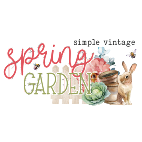 Simple Vintage Spring Garden