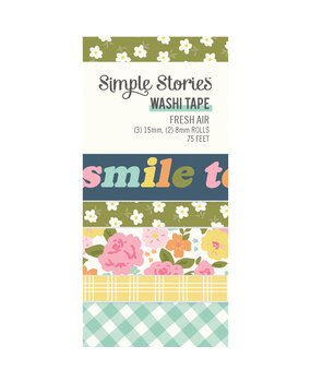 Simple Stories Fresh Air Washi Tape (21627) (DISCONTINUED)