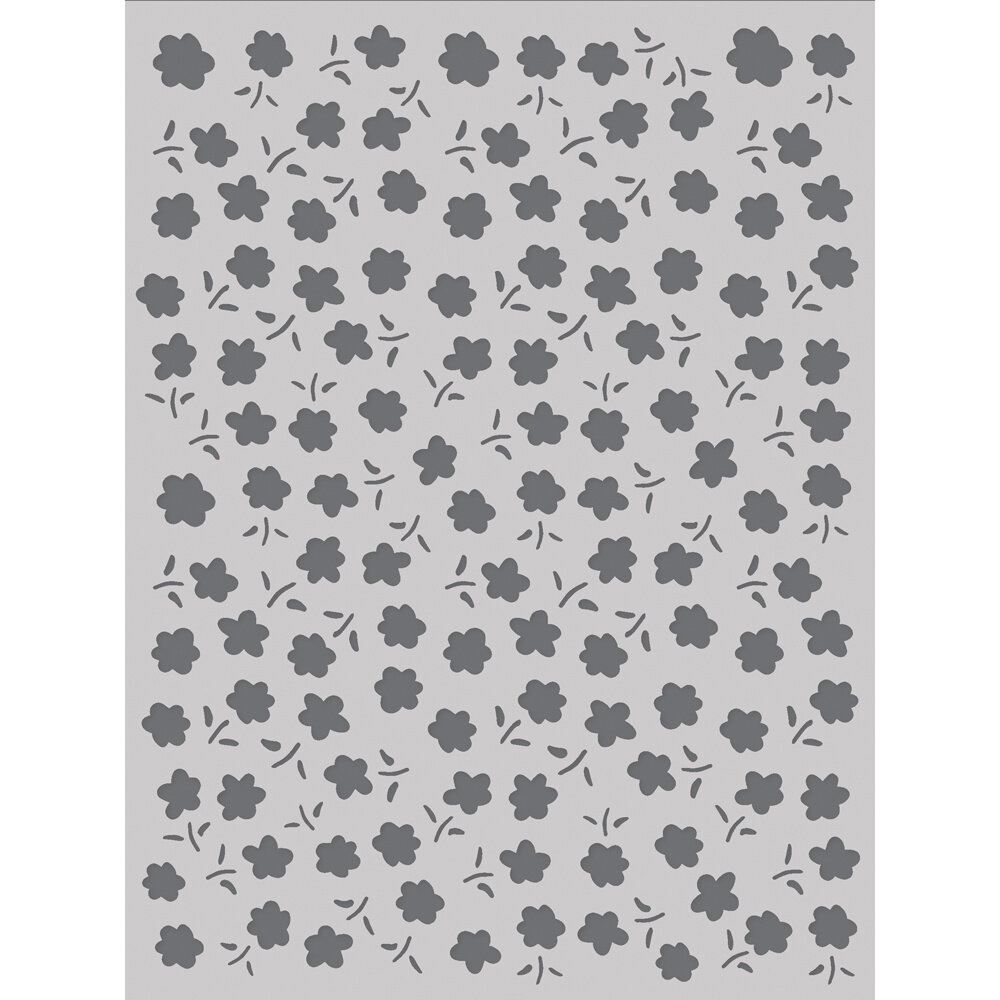 Simple Stories Fresh Air Stencil Spring Blossoms (21628) (DISCONTINUED)