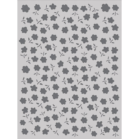 Simple Stories Fresh Air Stencil Spring Blossoms (21628) (DISCONTINUED)