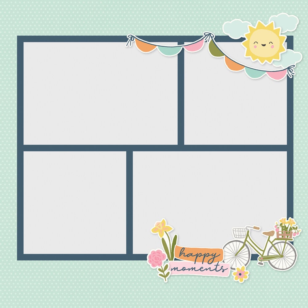 Simple Stories Fresh Air Simple Pages Pieces (21629) (DISCONTINUED)