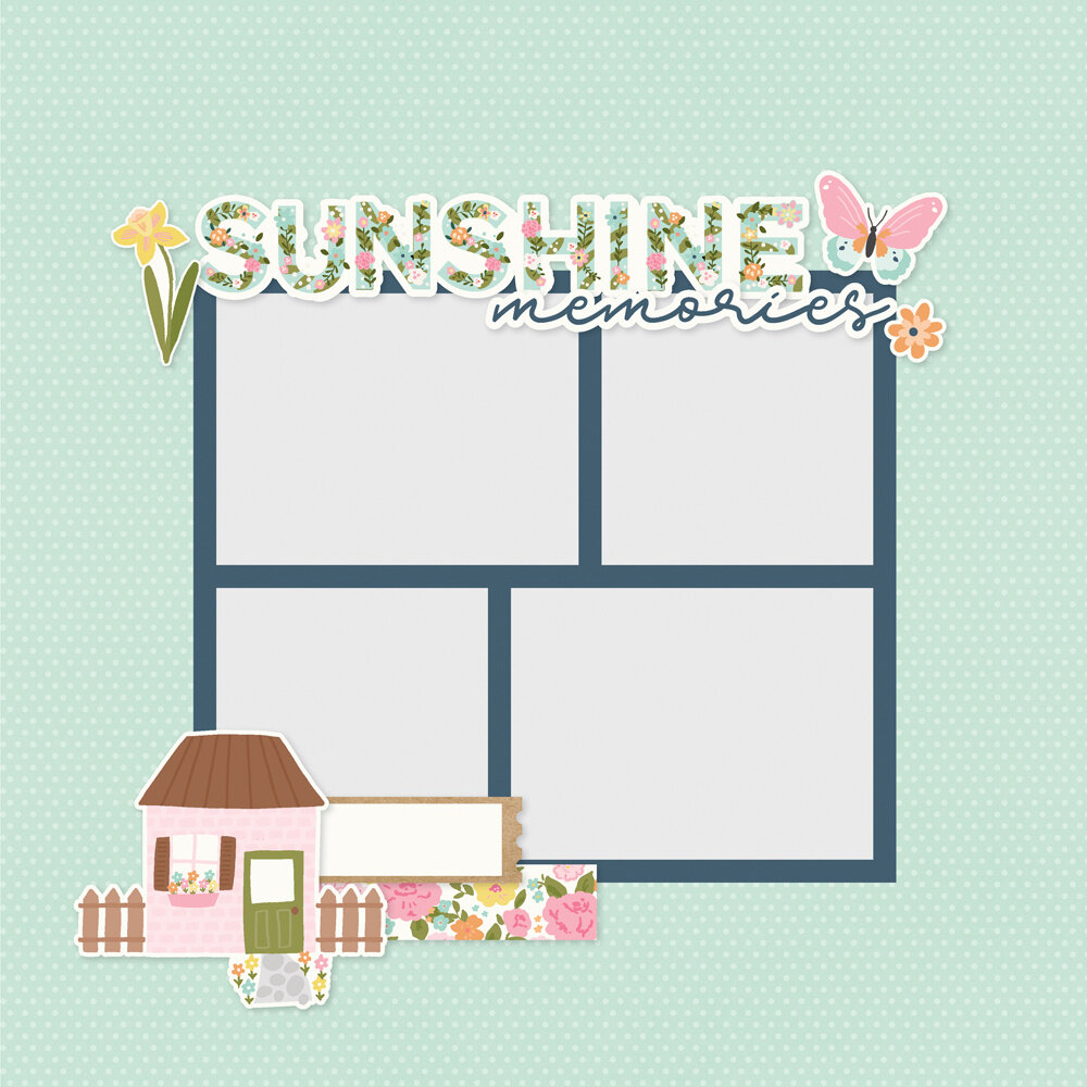 Simple Stories Fresh Air Simple Pages Pieces (21629) (DISCONTINUED)