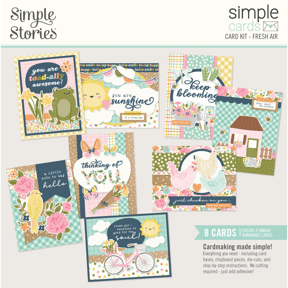 Simple Stories Fresh Air Simple Cards Kit (21630) (DISCONTINUED)