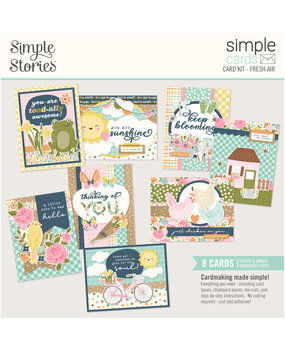 Simple Stories Fresh Air Simple Cards Kit (21630) (DISCONTINUED)
