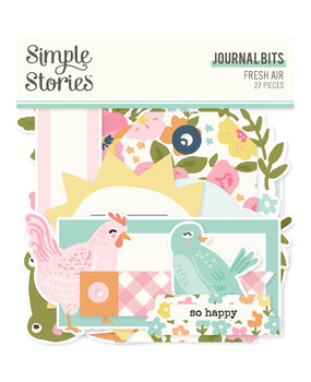 Simple Stories Fresh Air Journal Bits & Pieces (21619) (DISCONTINUED)