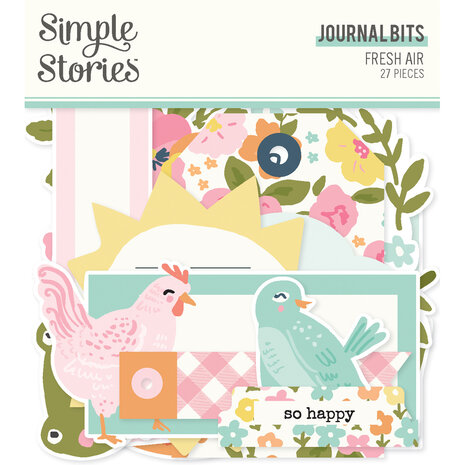 Simple Stories Fresh Air Journal Bits & Pieces (21619) (DISCONTINUED)