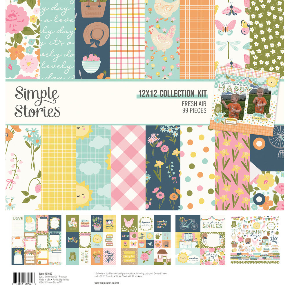 Simple Stories Fresh Air Collector's Essential Kit (21601) (DISCONTINUED)