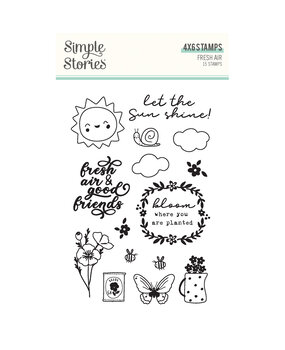 Simple Stories Fresh Air Clear Stamps (21616) (DISCONTINUED)