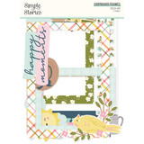 Simple Stories Fresh Air Chipboard Frames (21623) (DISCONTINUED)