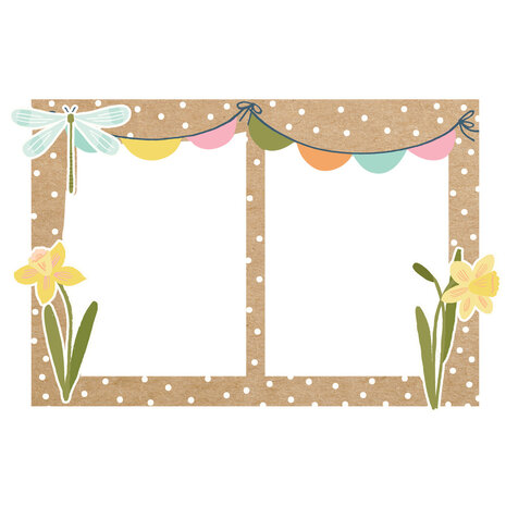 Simple Stories Fresh Air Chipboard Frames (21623) (DISCONTINUED)