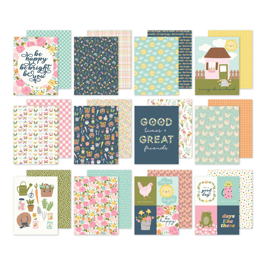 Simple Stories Fresh Air 6x8 Inch Paper Pad (21615) (DISCONTINUED)
