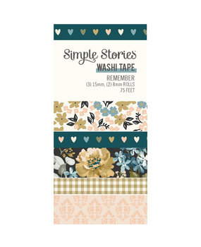 Simple Stories Remember Washi Tape (21529) (OUTLET)