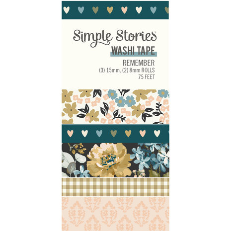 Simple Stories Remember Washi Tape (21529) (DISCONTINUED)
