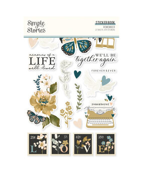 Simple Stories Remember Sticker Book (21524) (DISCONTINUED)