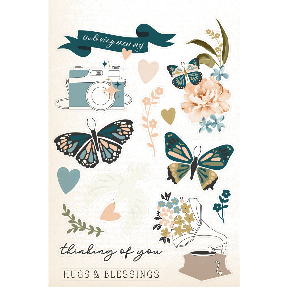 Simple Stories Remember Sticker Book (21524) (DISCONTINUED)