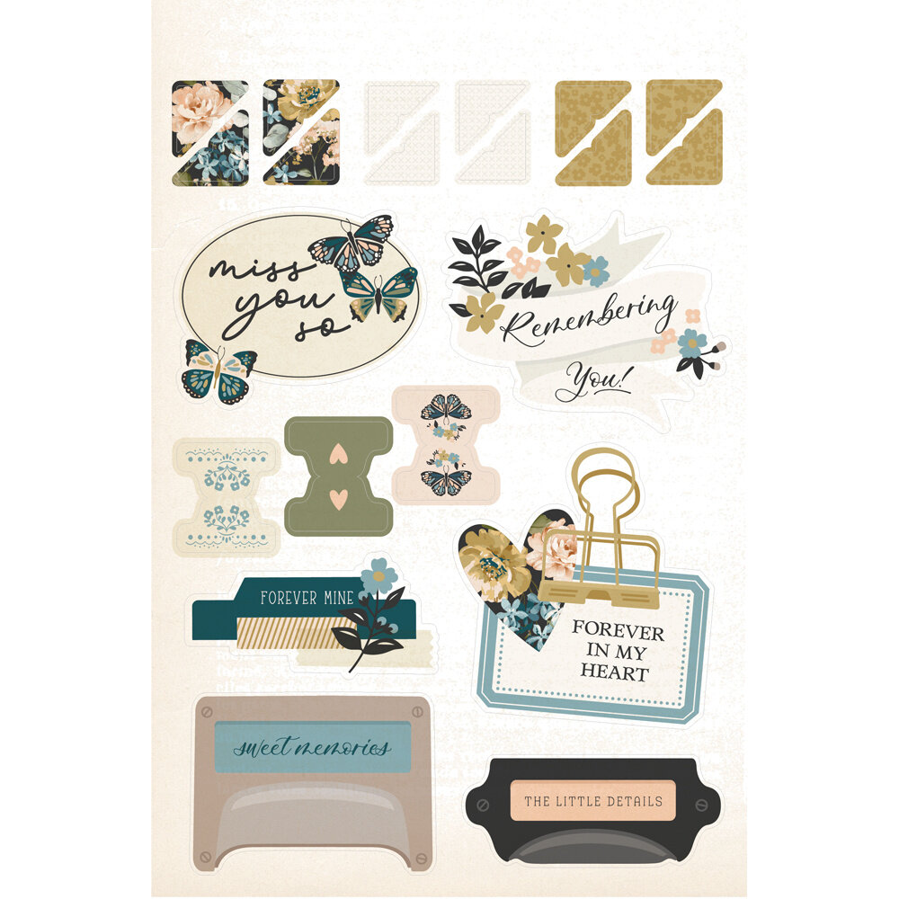 Simple Stories Remember Sticker Book (21524) (DISCONTINUED)