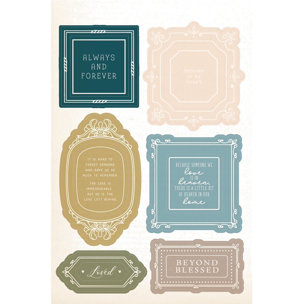 Simple Stories Remember Sticker Book (21524) (OUTLET)