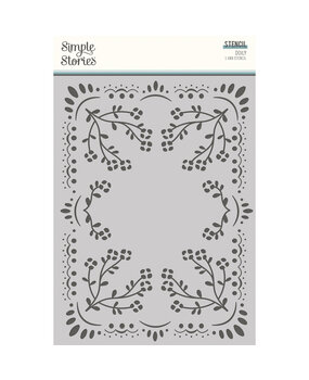 Simple Stories Remember Stencil Doily (21530) (DISCONTINUED)
