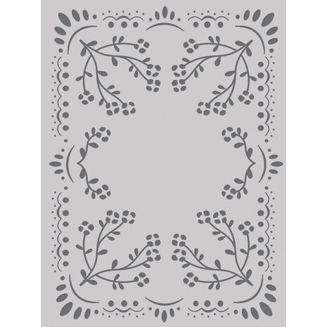 Simple Stories Remember Stencil Doily (21530) (DISCONTINUED)