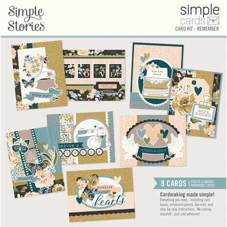 Simple Stories Remember Simple Cards Kit (21532) (OUTLET) Simple Stories Remember Simple Cards Kit (21532) (OUTLET)