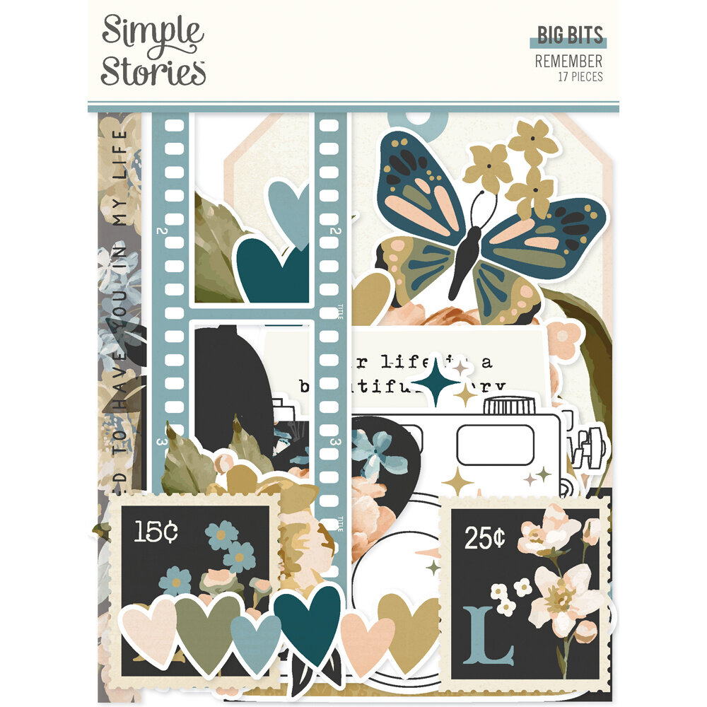 Simple Stories Remember Big Bits & Pieces (21521) (DISCONTINUED)
