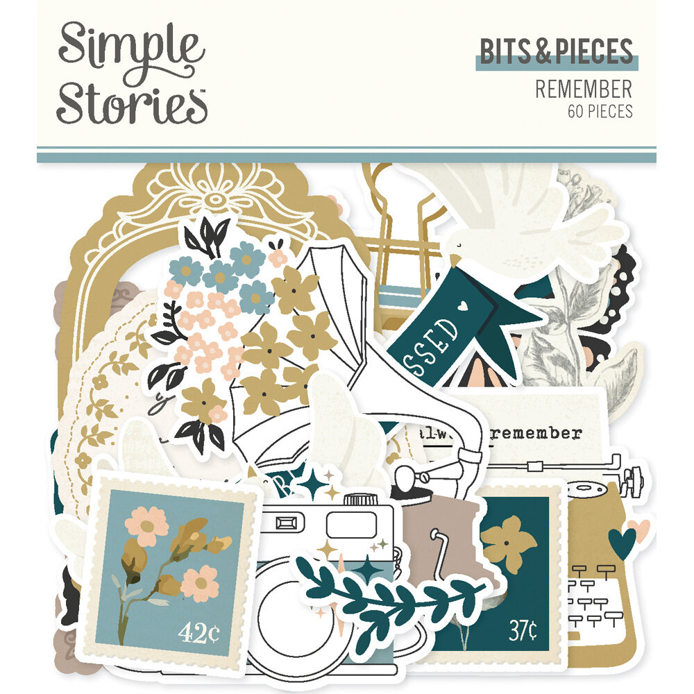 Simple Stories Remember Bits & Pieces (21518) (OUTLET)