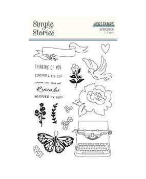 Simple Stories Remember Clear Stamps (21516) (OUTLET)