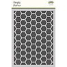 Simple Stories Simple Vintage Spring Garden Stencil Honeycomb (21737) (DISCONTINUED)