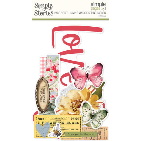 Simple Stories Simple Vintage Spring Garden Simple Pages Pieces (21738) (DISCONTINUED)