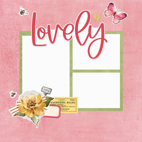 Simple Stories Simple Vintage Spring Garden Simple Pages Pieces (21738) (DISCONTINUED)