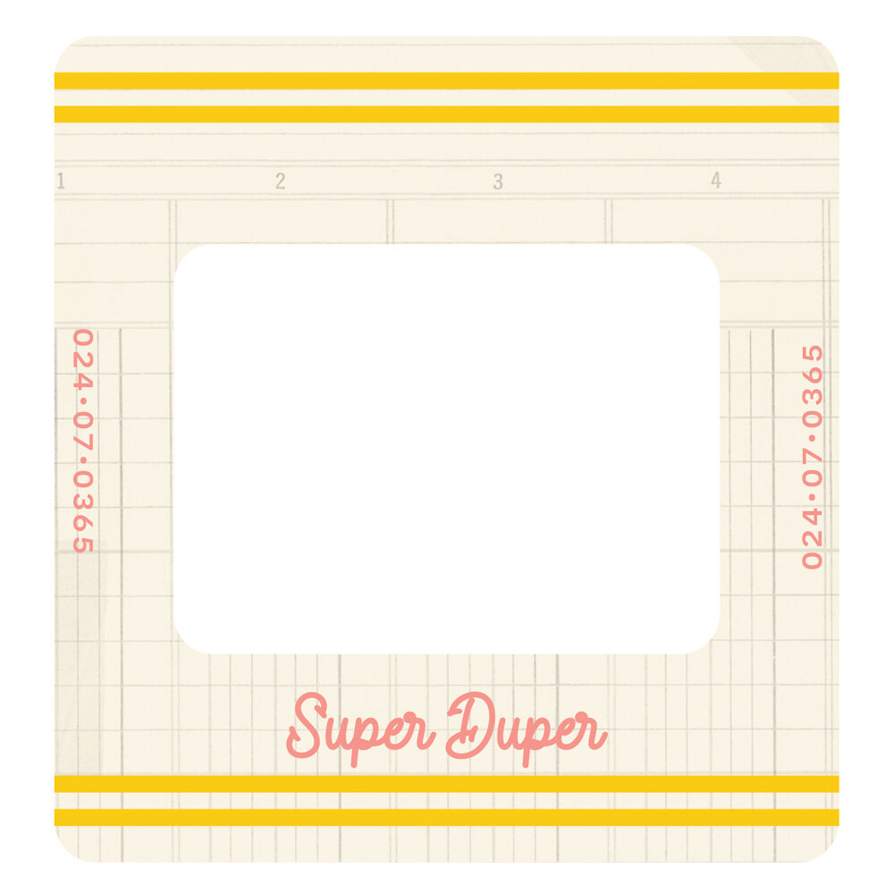 Simple Stories True Colors Chipboard Frames (21824) (DISCONTINUED)