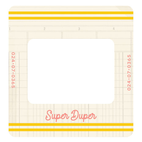 Simple Stories True Colors Chipboard Frames (21824) (DISCONTINUED)