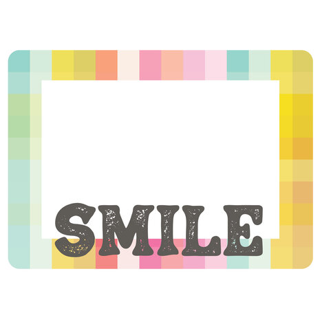 Simple Stories True Colors Chipboard Frames (21824) (DISCONTINUED)