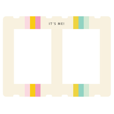 Simple Stories True Colors Chipboard Frames (21824) (DISCONTINUED)