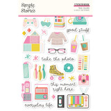 Simple Stories True Colors Cardstock Stickers (21802) (DISCONTINUED)