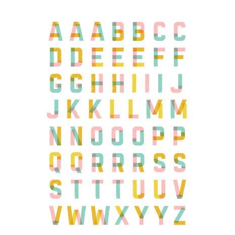 Simple Stories True Colors Cardstock Stickers (21802) (DISCONTINUED)